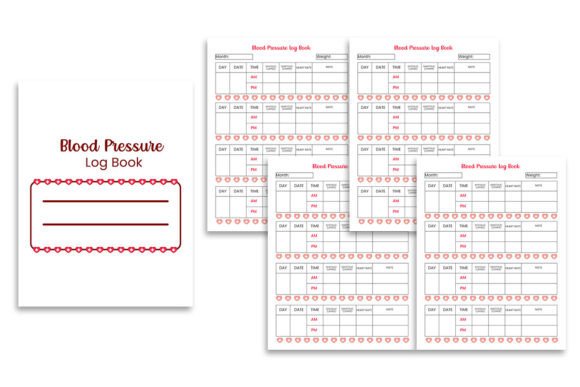 Blood Pressure Log Book