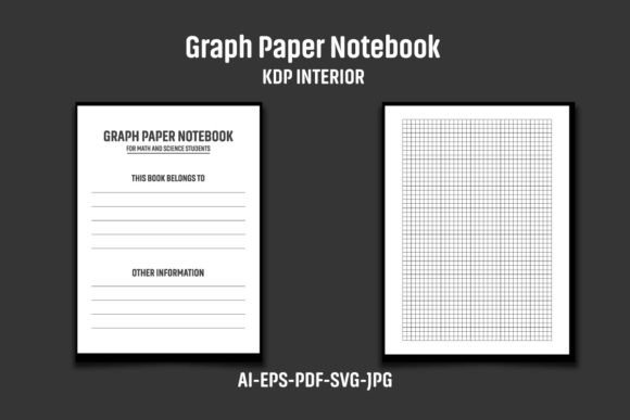 Graph Paper Notebook: KDP Interiors & Graphics