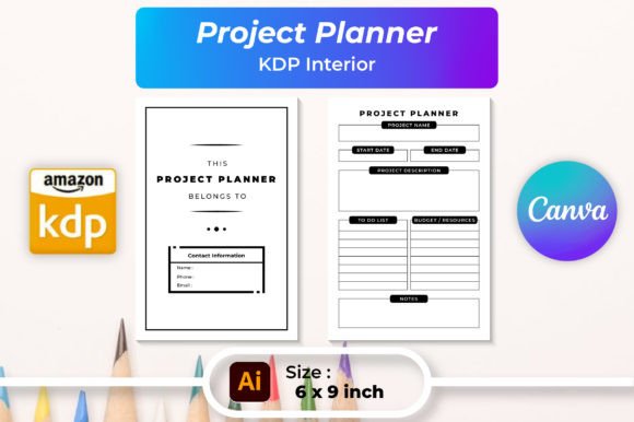 Project Planner for KDP Interior Graphics