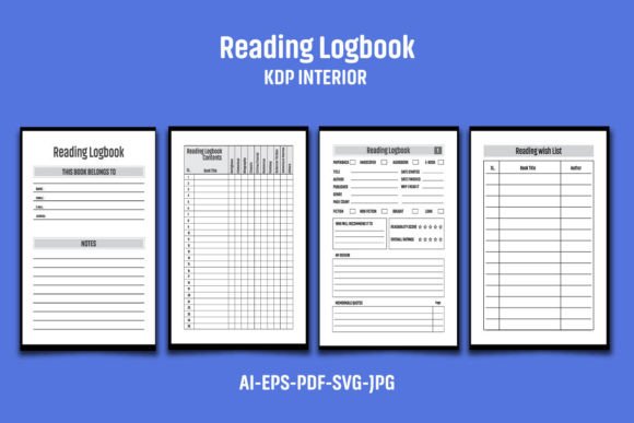Reading Logbook KDP Interior