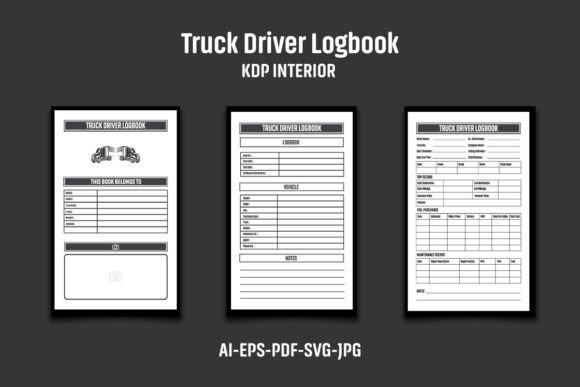 Truck Driver Logbook KDP Interior: Graphics for Smart Kdp Interiors